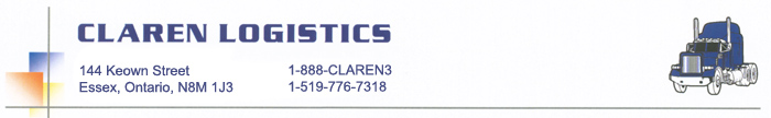 Claren Logistics